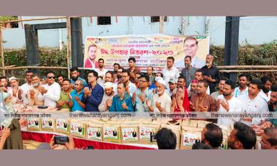 ২৭টি ওয়ার্ডে ঈদ সামগ্রী দিলেন সম্ভাব্য মেয়র প্রার্থী রাকিব