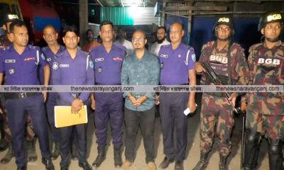 গোদনাইলে অবৈধভাবে মজুদ করে রাখা ৯১০০ লিটার ডিজেল জব্দ