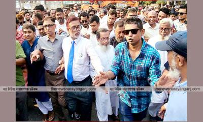 হকার উচ্ছেদ নেতাকর্মীদের ঢল, ছিল না হকার