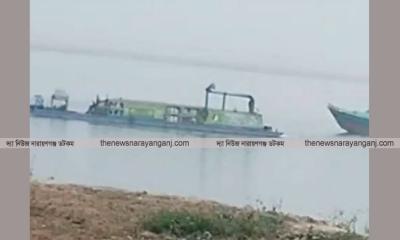 বুড়িগঙ্গায় চলছে অবাধে মাটি কাটা, উদাসীন প্রশাসন