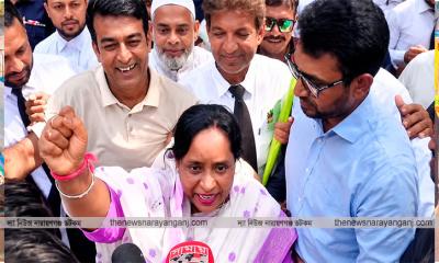 আইভীর স্লোগানে উত্তপ্ত নারায়ণগঞ্জ