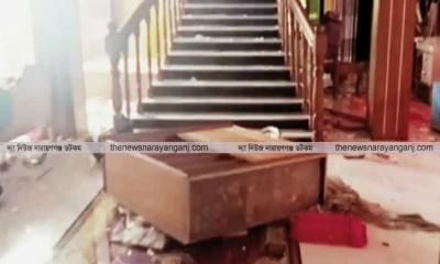 সোনারগাঁয়ে চাঁদার দাবিতে বাড়ি-ঘরে হামলা