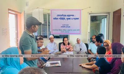সোনারগাঁয়ে প্রত্ন সম্পদ সংরক্ষণ শীর্ষক গোলটেবিল বৈঠক