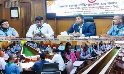 জেলা স্কাউটসের জেলা মাল্টিপারপাস ওয়ার্কশপ  অনুষ্ঠিত