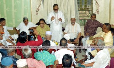 জিয়ার শাহাদাৎ বার্ষিকী উপলক্ষ্যে বিএনপি  নেতাদের প্রস্তুতি সভা