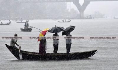 অতিরিক্ত  বৃষ্টিপাতে বন্দরে জন জীবন বিপর্যস্ত
