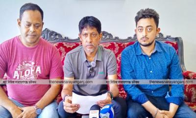 মদিনা পেপার স্টোরে হামলার ঘটনা উল্টো দাবি সংবাদ সম্মেলনে