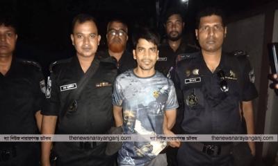সোহাগ হত্যার আসামি নান্নু কাজী বন্দরে গ্রেপ্তার