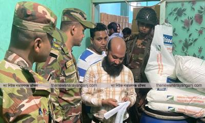ফতুল্লায় অনুমোদনহীন ভেজাল শিশুখাদ্য জব্দ