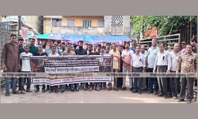 পূজা ফ্রন্টের শোক র‌্যালি প্রার্থনা ও সাংগঠনিক পরিচিত সভা