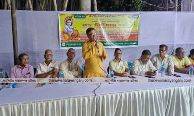 শ্রীকৃষ্ণের জন্মাষ্টমী শোভাযাত্রা ১৬ আগস্ট