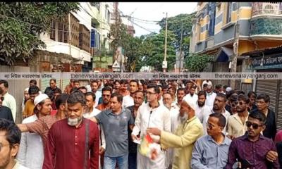 রাজীবের গণসংযোগে জনতার ঢল