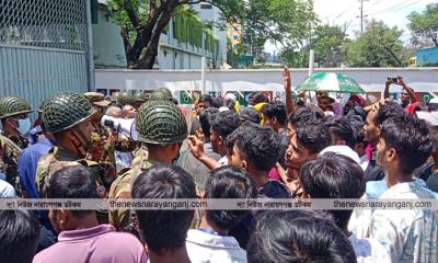 আন্দোলন শেষে ৩সিদ্ধান্ত মেনে ঘরে ফিরলেন আরবি গার্মেন্টের শ্রমিকরা