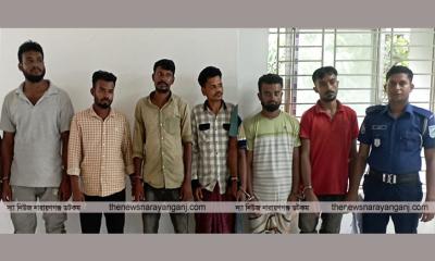 বন্দরে ডাকাত চক্রের ৬ সদস্য গ্রেপ্তার