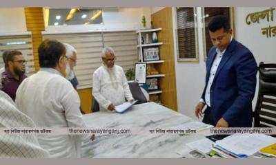 ছাত্র শিক্ষক পেশাজীবি সংগ্রাম পরিষদের স্মারকলিপি