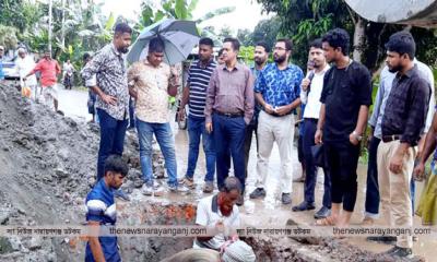 সোনারগাঁয়ে বিপুল সংখ্যক অবৈধ গ্যাস সংযোগ বিচ্ছিন্ন