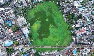 শহরের গলার কাঁটা জিউস পুকুর
