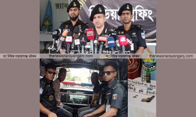 শুটার মাসুদ ও শীর্ষ নৌ-ডাকাত আক্তার আটক, অস্ত্র গুলি উদ্ধার