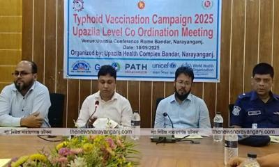 বন্দরে লক্ষাধিক শিশু পাবে বিনামূল্যে টাইফয়েড জ্বরের টিকা