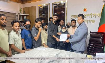 আহতদের স্বীকৃতির দাবীতে ওয়ারিয়র্স অফ জুলাই’র স্মারকলিপি