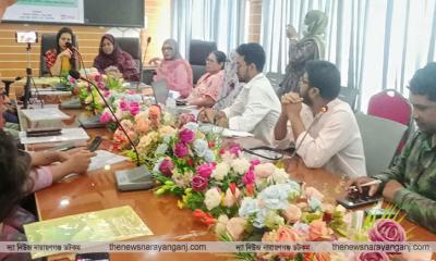 সদরে জলবায়ু পরিবর্তন ও স্বাস্থ্য বিষয়ক অবহিতকরণ সভা অনুষ্ঠিত
