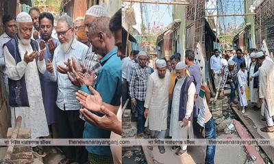 তল্লার জলাবদ্ধতা সমাধানের আশ্বাস মাওলানা মাঈনউদ্দিনের