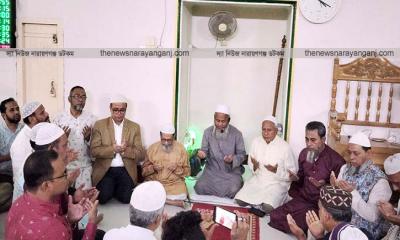 খালেদা জিয়ার সুস্থতা কামনায় দোয়াতে কালাম সাখাওয়াত বাবুল