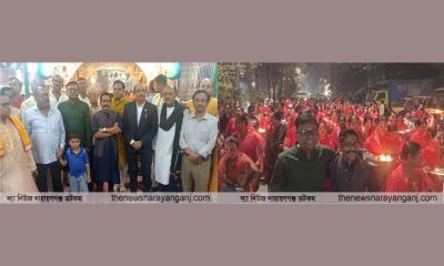 ব্যতিক্রম আয়োজনে বলদেব মন্দিরে সংকীর্তনের অধিবাস ও গঙ্গা আহ্বান