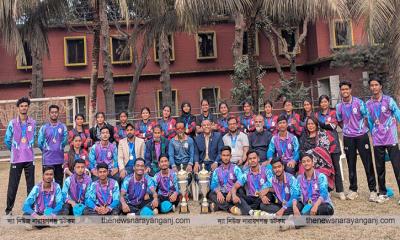 আন্তঃকলেজ ক্রীড়া প্রতিযোগিতায় নারায়ণগঞ্জ কলেজের অবিস্মরণীয় বিজয়