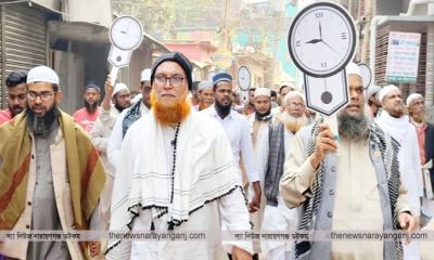 বন্দরের ধামগড় ইউনিয়নে সিরাজুল মামুনের গণসংযোগ