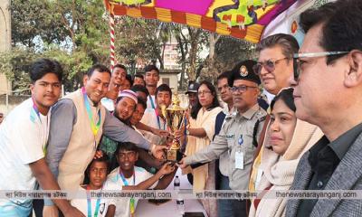 কাবাডিতে চ্যাম্পিয়ন আওলাদ হোসেন উচ্চ বিদ্যালয়