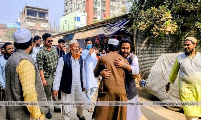 এনায়েতনগর ও ফতুল্লায় এনসিপি প্রার্থী আল আমিনের গণসংযোগ