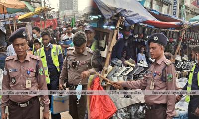 মহাসড়কে দখলমুক্তে একদিকে উচ্ছেদ অপরদিকে পুনর্বহাল