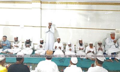 শাসনগাঁও শাহি জামে মসজিদের ইফতার মাহফিলে মিলন মেলা