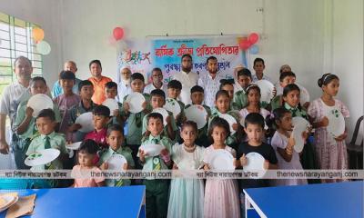 গ্রিন স্কলার্স স্কুল অ্যান্ড কলেজে বার্ষিক ক্রীড়া পুরস্কার বিতরণ