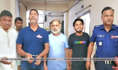 ফতুল্লায় ঝুট নিয়ে গুলি, যুবদলের সভাপতি সেক্রেটারিসহ গ্রেপ্তার ৩