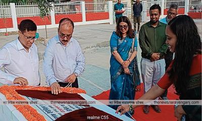 মদনগঞ্জ ইউনিয়ন ভূমি অফিসের ভবন ডাটা এন্ট্রি কার্যক্রম