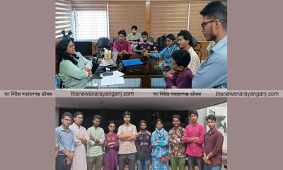 ‎ঢাকা-নারায়ণগঞ্জ রুটে ভাড়া বৃদ্ধি ও হাফ পাস বন্ধের প্রতিবাদ