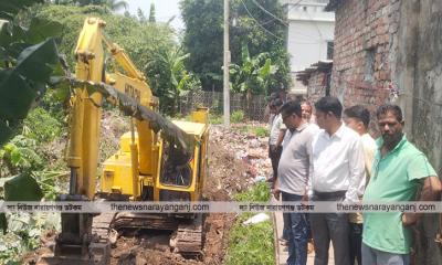 বন্দরে দুর্যোগ ব্যবস্থাপনা অধিদপ্তরের আওতায় খাল খনন