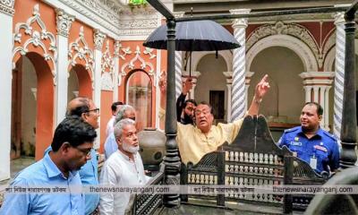 সোনারগাঁয়ে মেগা প্রকল্প পরিদর্শনে সাংস্কৃতিক মন্ত্রী