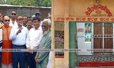 গৌরনিতাই আখড়াকে মডেল মন্দির বানানোর ঘোষণা নাসিক প্রশাসকের