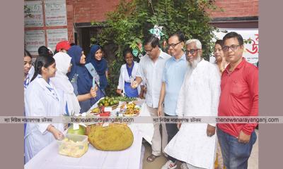 বিদ্যানিকেতন হাই স্কুলে দেশীয় ফলের উৎসব