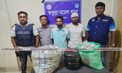 মাসদাইরে মাদক ব্যবসায়ী ও পুলিশের মধ্যে ব্যাপক গোলাগুলি