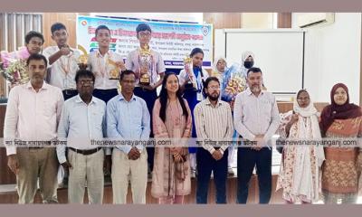 বন্দরে বিতর্ক উৎসব প্রতিযোগিতার পুরস্কার বিতরণ