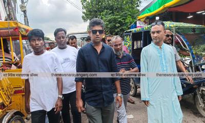 এমপি কালামের তৎপরতায় ২ ঘণ্টা পর ঢাকা-নারায়ণগঞ্জ রুটে বাস চলাচল