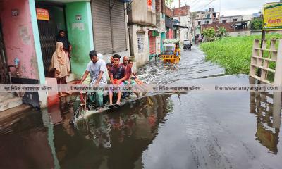 বর্ষা মানেই ফতুল্লাবাসীর দুর্ভোগ