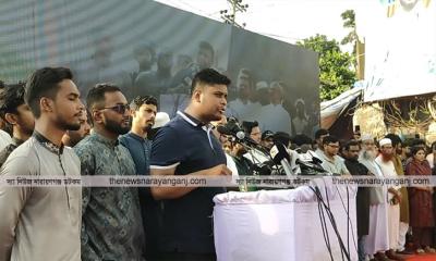 বিএনপির পায়ের তলায় মাটি নাই : সোনারগাঁয়ে হাসনাত আব্দুল্লাহ