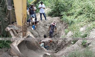 ৩ চুনা ও ঢালাই কারখানার অবৈধ গ্যাস সংযোগ বিছিন্ন
