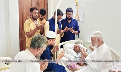 অসুস্থ সাংবাদিক মিন্টুর খোঁজ নিলেন জামায়াত নেতৃবৃন্দ