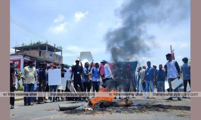 কারফিউর ছায়ায় থমকে থাকা ভয়ের নগরী